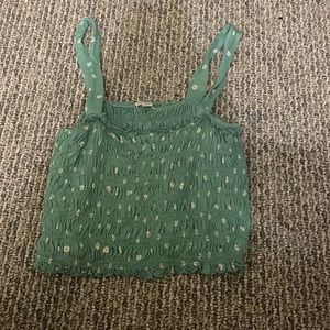 American Eagle large flower tank top